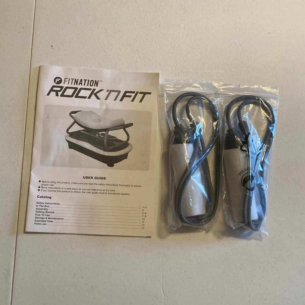 NEW ! Fitnation Rock-n-Fit Exercise Bands